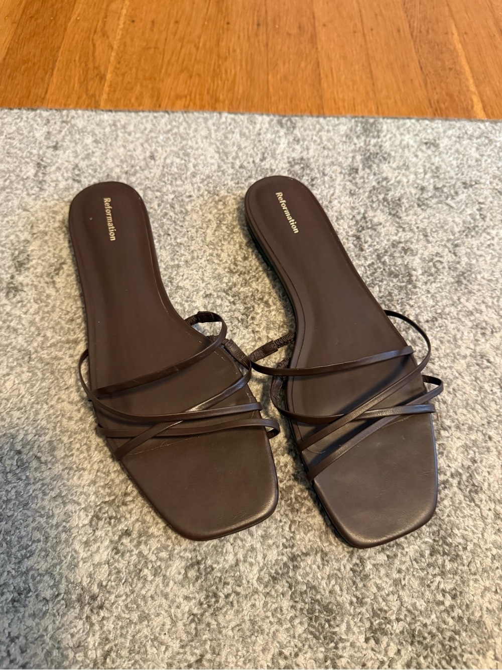 Reformation Wagner Strappy Sandals